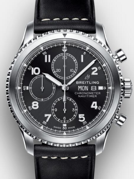Discount Fake Breitling 2018 NAVITIMER 8 CHRONOGRAPH 43 A13314101B1X1 Men watch