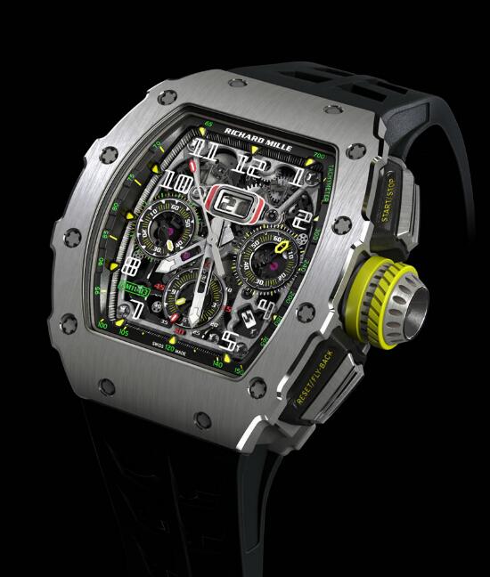 Buy Replica Richard Mille RM 011 watch RM 11-03 AUTOMATIC FLYBACK CHRONOGRAPH Titanium For Sale